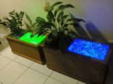 Decoração / Jardim Vivo P/ Interiores  Jardineiras Estilosas