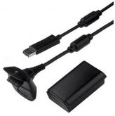Bateria P/ Xbox 360 + Cabo Carregador 4800mah Recarregavel